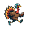 Thanksgiving Football Turkey