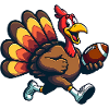 Thanksgiving Football Turkey