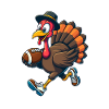 Thanksgiving Football Turkey