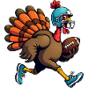 Thanksgiving Football Turkey