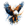 Aigle orageux Splash Art