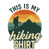 This is my hiking shirt