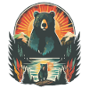 Sunrise Bear Waldsee