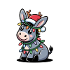 Donkey Elf Christmas