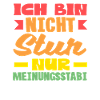 Nicht stur nur Meinungsstabil