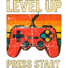 Level Up Retro-Controller-Kunst