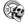 Skull Barbell Night Gym Art