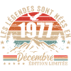 Rétro Décembre 1977 - Cadeau 48 Ans