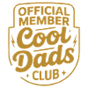 Cooler Dad Club Abzeichen