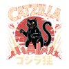 Catzilla - Logo de chat mignon