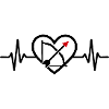 Archery Heart Arrow Bow Sports