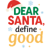 Santa Claus define good