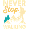 Hiking Hiker Mountaineer Gift
