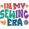 In my sewing era