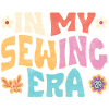 In my sewing era