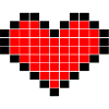 Pixel-Art-Herz