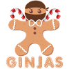 Masked gingerbread with frosting