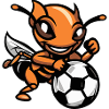 Ameise Fußball Cartoon