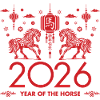 Nouvel an chinois du cheval 2026