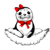 Phoque Bow-tiful – Édition de Noël