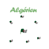 L'Atome Algérien Drapeau Algérie Science