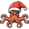 Octopus Christmas