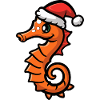 Seepferd Weihnachten