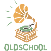 Oldschool Gramophone Retro Design