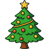 Weihnachtsbaum mit Stern