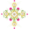 Edelweiss Ornament – Alpine Flower Composition