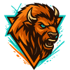 Bärensturm Logo Orange Turquoise