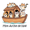 Arche de Noé avec des chats