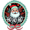Weihnachtsmann Ho Ho Ho Ornament