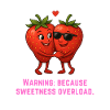 Strawberry Duo Cuddle Sugar Sweet Overload