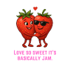 Cuddly Strawberries Love Jam Jam