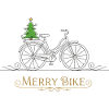 Merry Bike Christmas Tree
