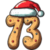 73 Numéro Cookie Noël