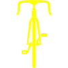 Road Bike Road Bike Front Silhouette