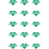 I LOVE LUCERNE Heart Pattern