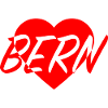 I LOVE BERN Heart Pattern