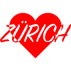 I LOVE ZURICH Heart Pattern