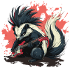 Punk Skunk avec guitare basse
