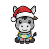 Donkey Elf Xmas Funny Christmas Gifts