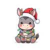 Donkey Elf Xmas Christmas Gifts