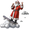 SANTA SKATE - spirit of Christmas