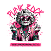 Punk Rock Rebellion Granny Festival Art