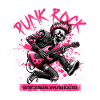 Punk Rock Rebellion Skull Festival Art