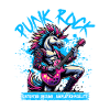 Punk Rock Rebellion Einhorn