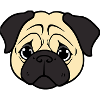 Pug Dogs T-shirt Gift Christmas