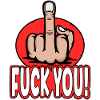 Middle Finger Stingerfinger Fuck You Design